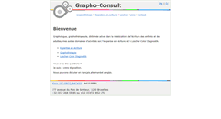 Desktop Screenshot of grapho-consult.be