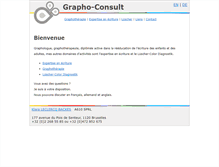 Tablet Screenshot of grapho-consult.be